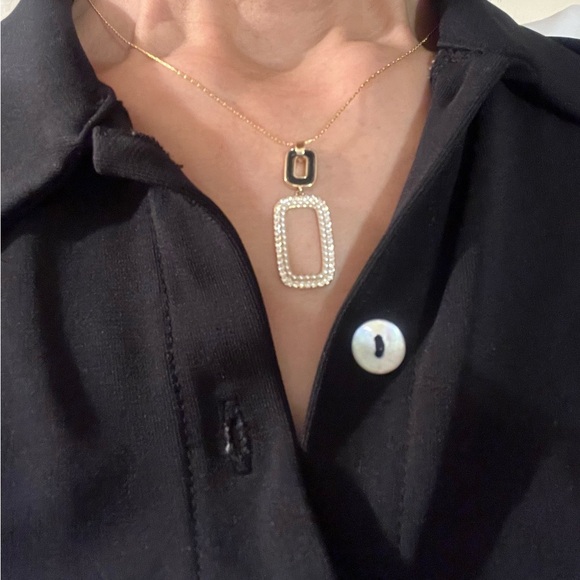 Rectangular Bar Necklace - Picture 6 of 8